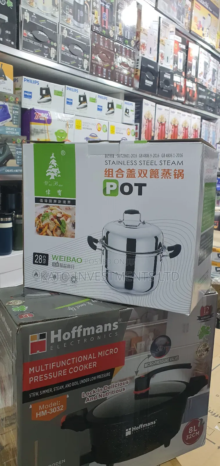 28 Inch Manual Food Steamer