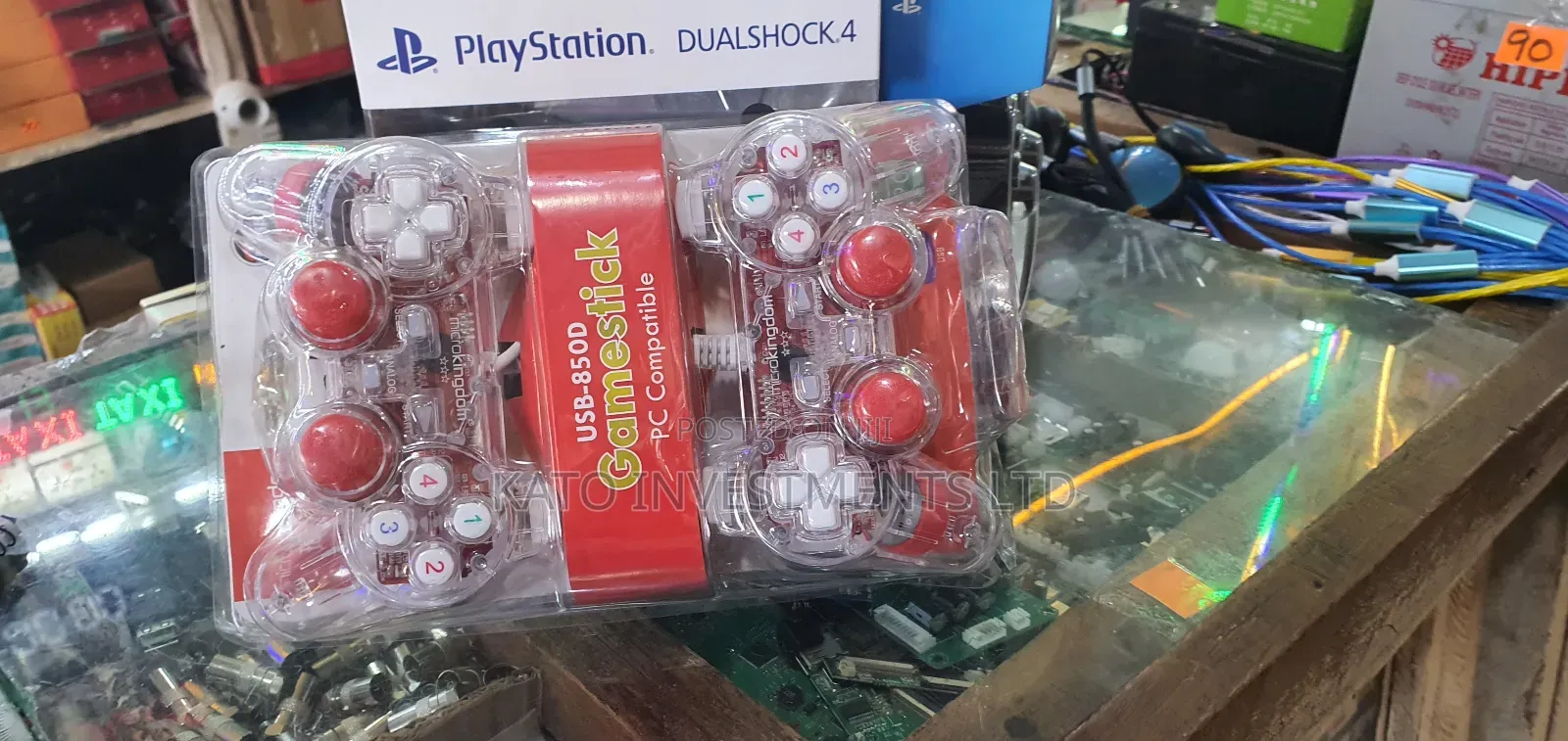 2 Pad Pc Joystick Game Pads