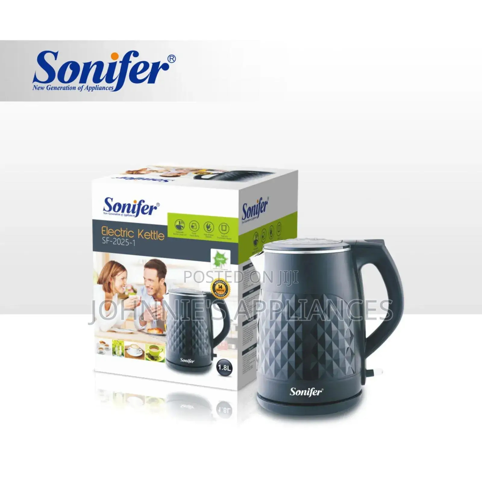 Sonifer Electric Water Kettle 1.8l