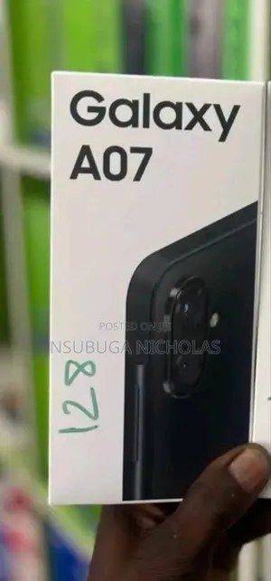 New Samsung Galaxy A07 4G 128 GB Black