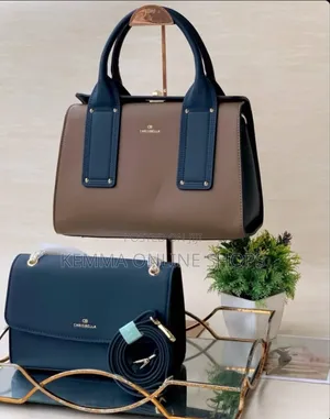 Chrisbella Two Peice Compartment Hand Bag
