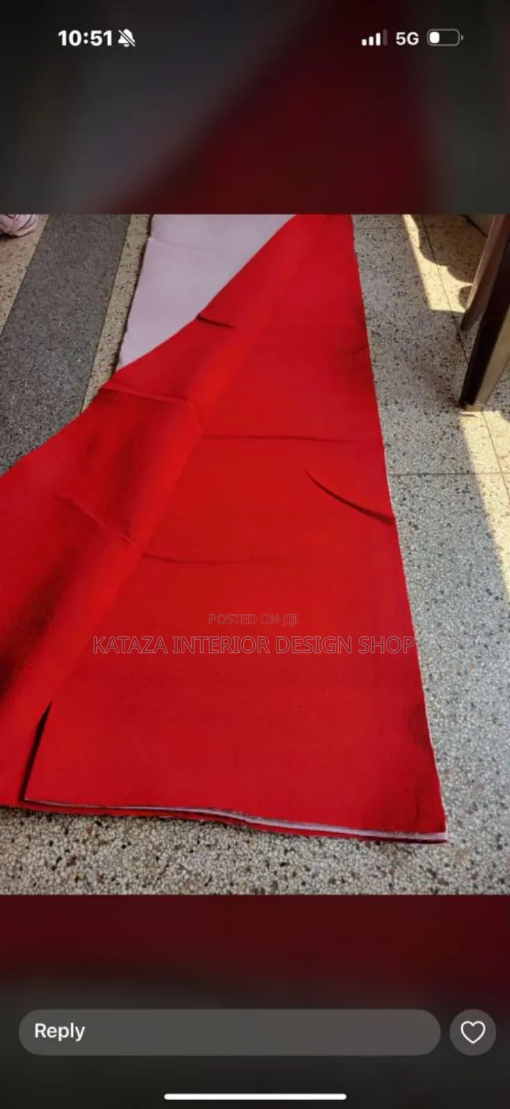 Red Per Square Meter Woolen Carpet