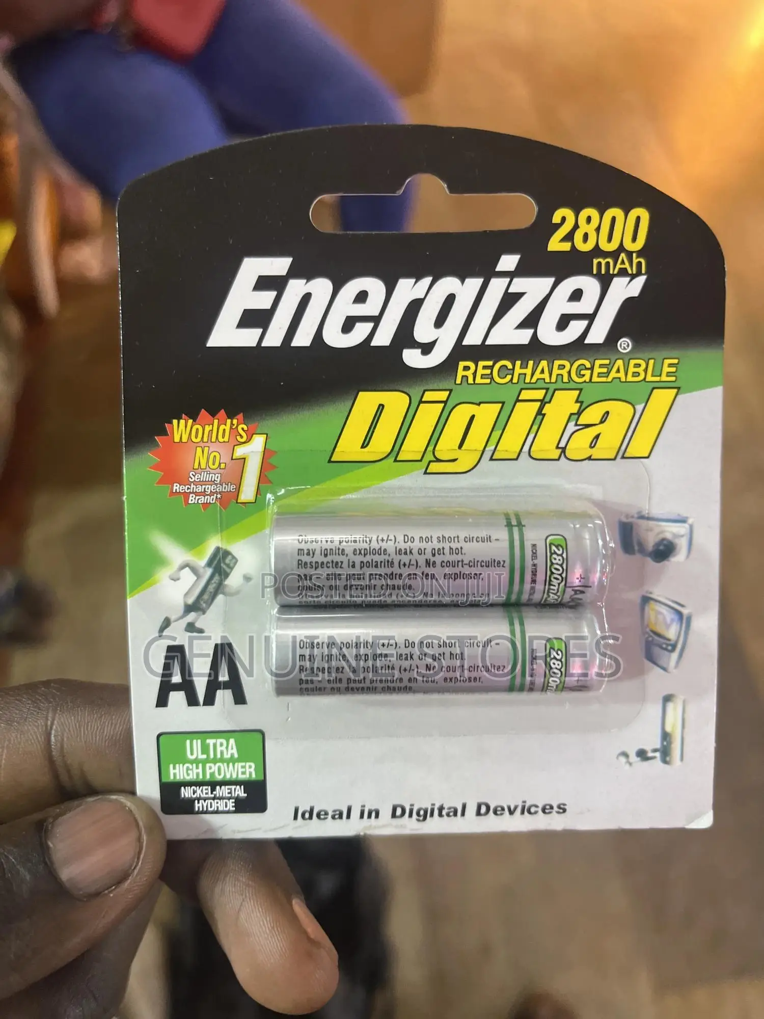 Energizer Double Aa Rechargeable Batteries