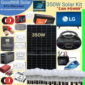 350w Goodwill Solar System Full Kit