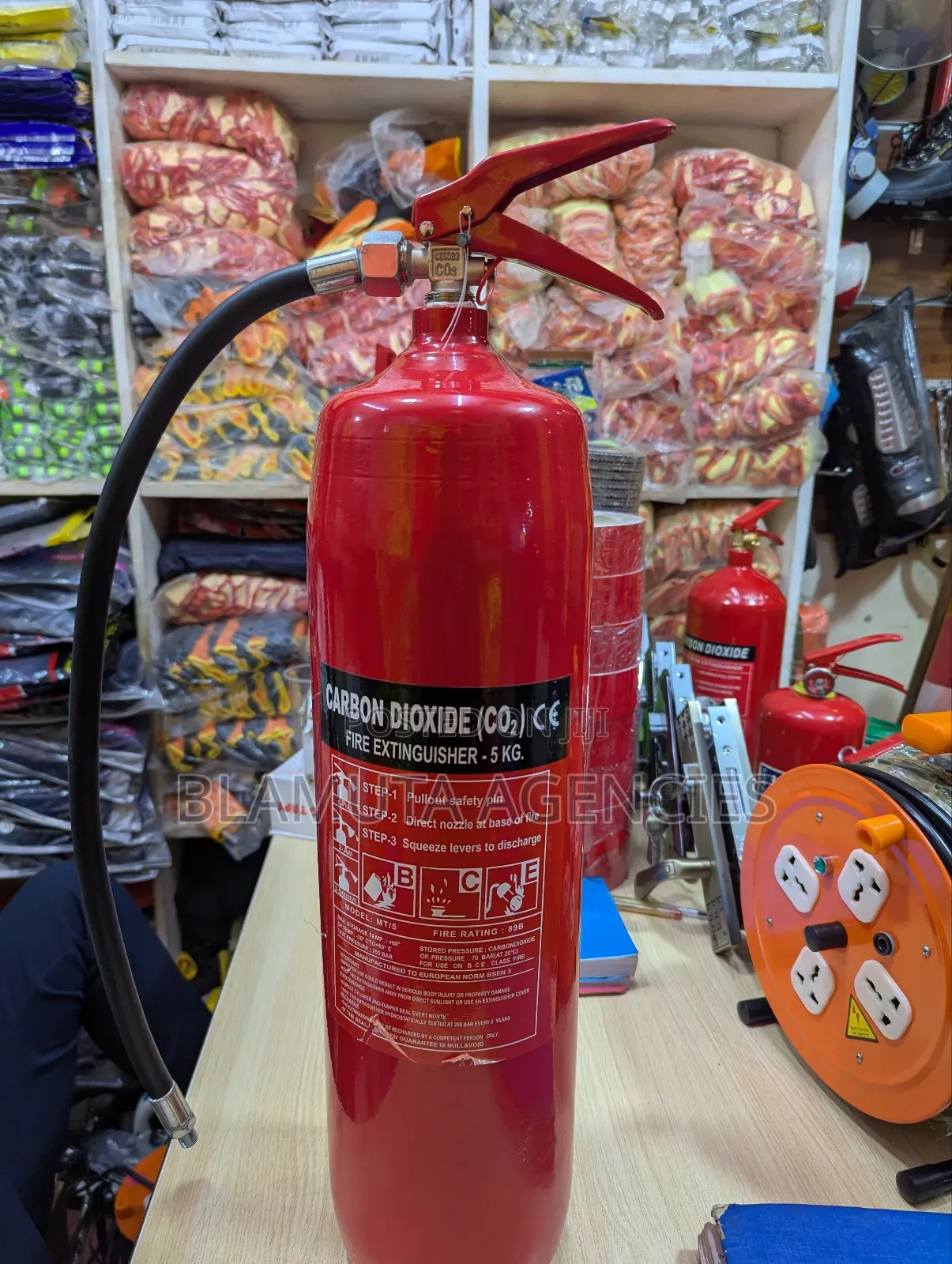 Carbon Dioxide 5kgs Fire Extinguisher