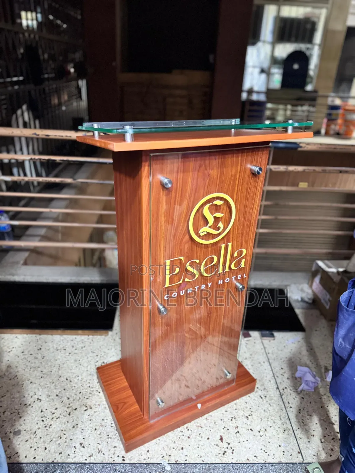 Wooden Rostrum