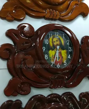 Premium Quality Designer Decorative Jesus Analog Wall Clock for Home