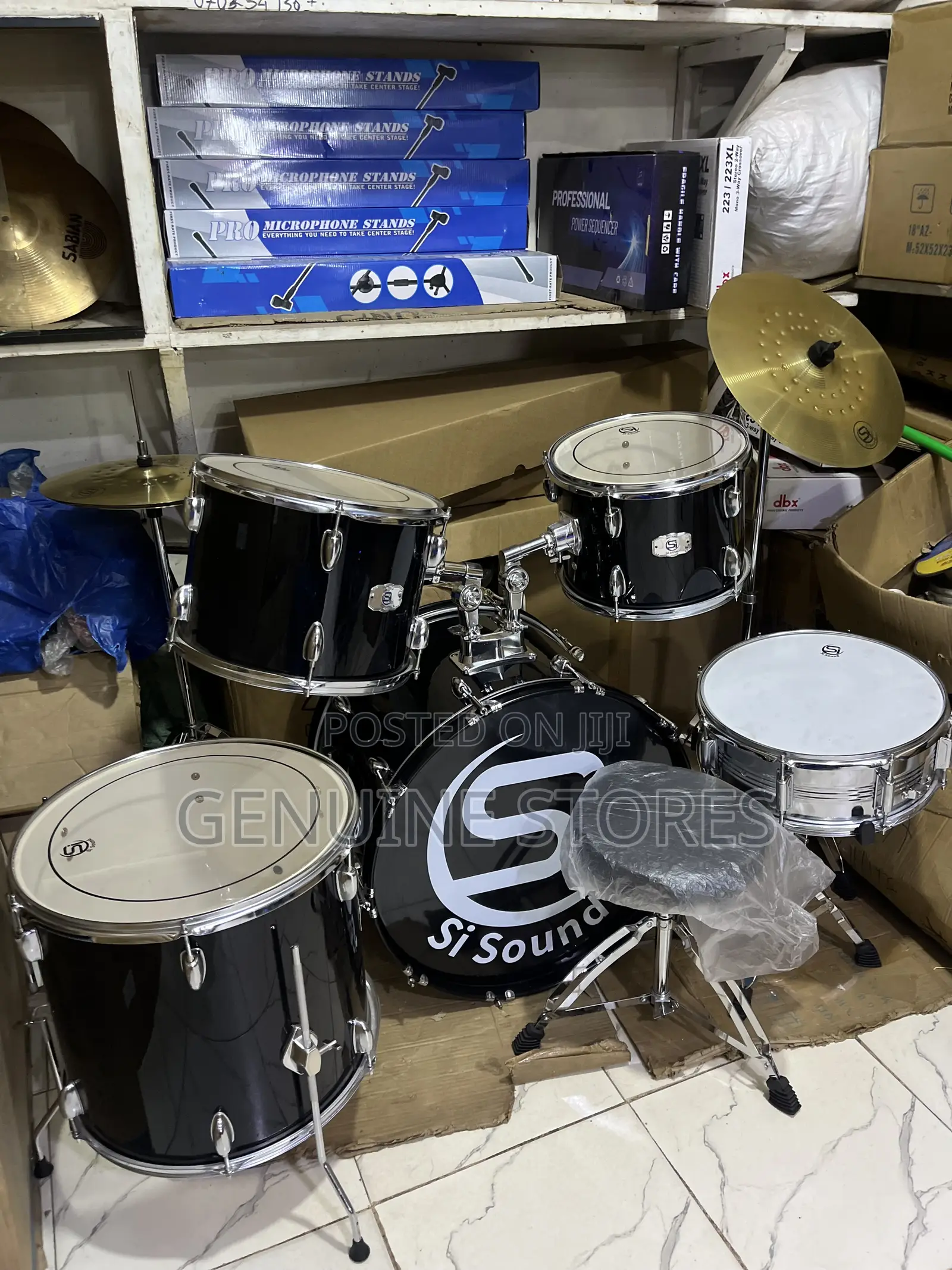 Si Sound Acoustic Drum Set