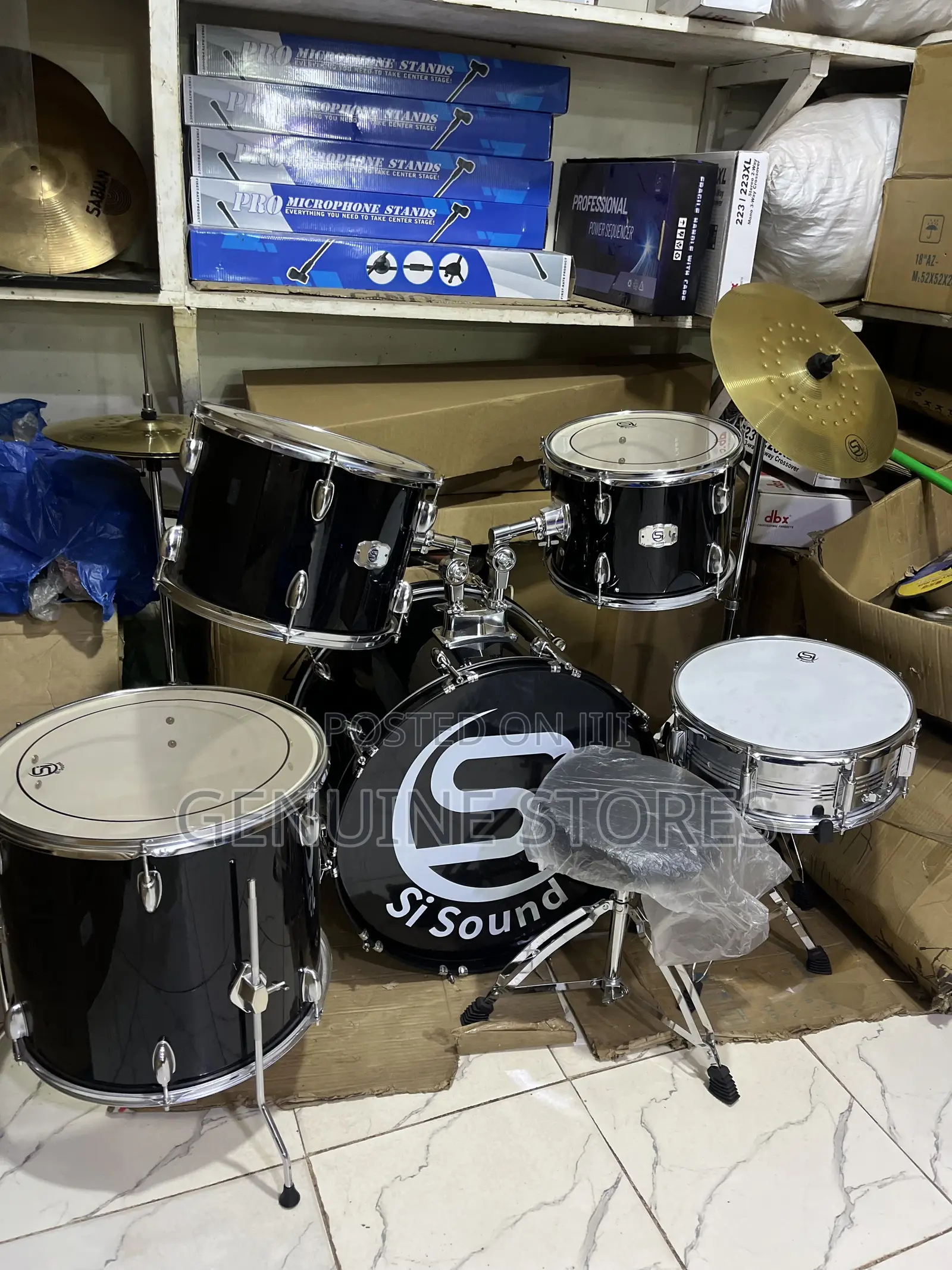 Si Sound Acoustic Drum Set