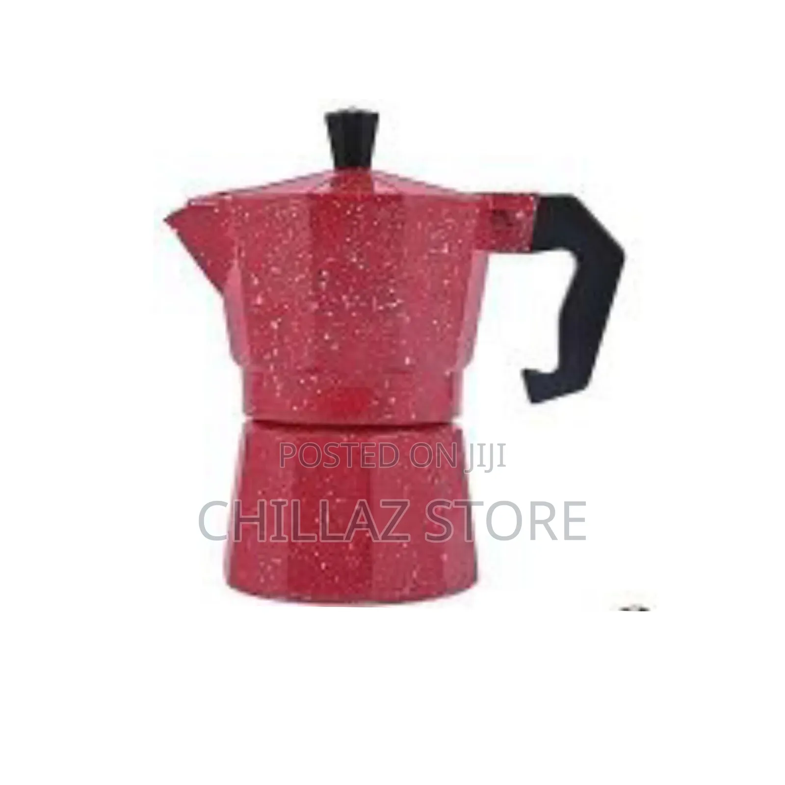 Red Moka Coffee Pot.