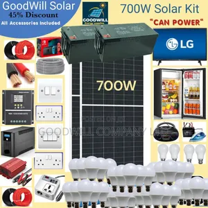 700w Goodwill Solar System Full Kit