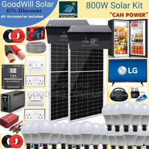 800w Goodwill Solar System Full Kit