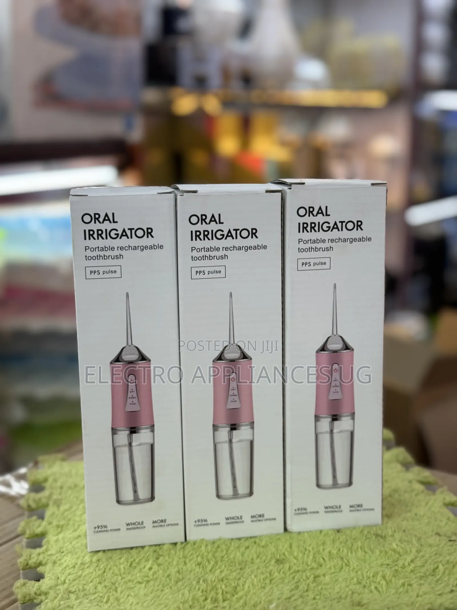 Portable Rechargeable Oral Irrigator.