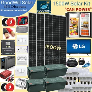1500w Goodwill Solar System Full Kit
