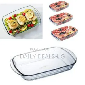 O Cuisine Glass-Rectangular Fountain Oven Boron 35x22x6cm Baking Dish