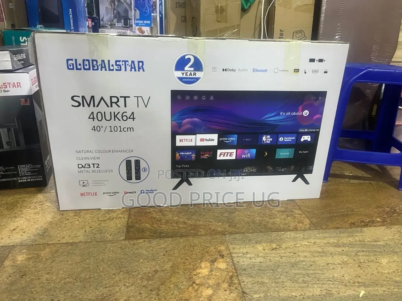 40 Global Star Smart Digital Flat Screen Flameless
