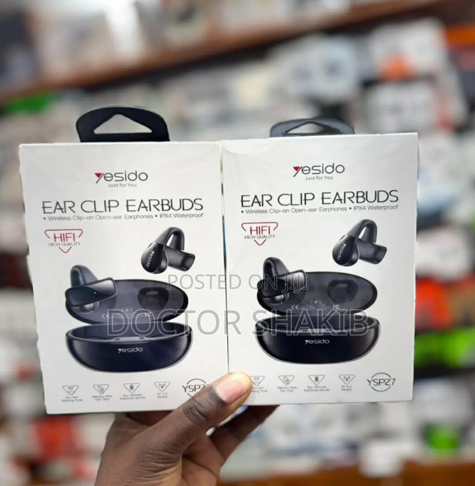 New Yesido Ysp27 Ear Clip Earbuds