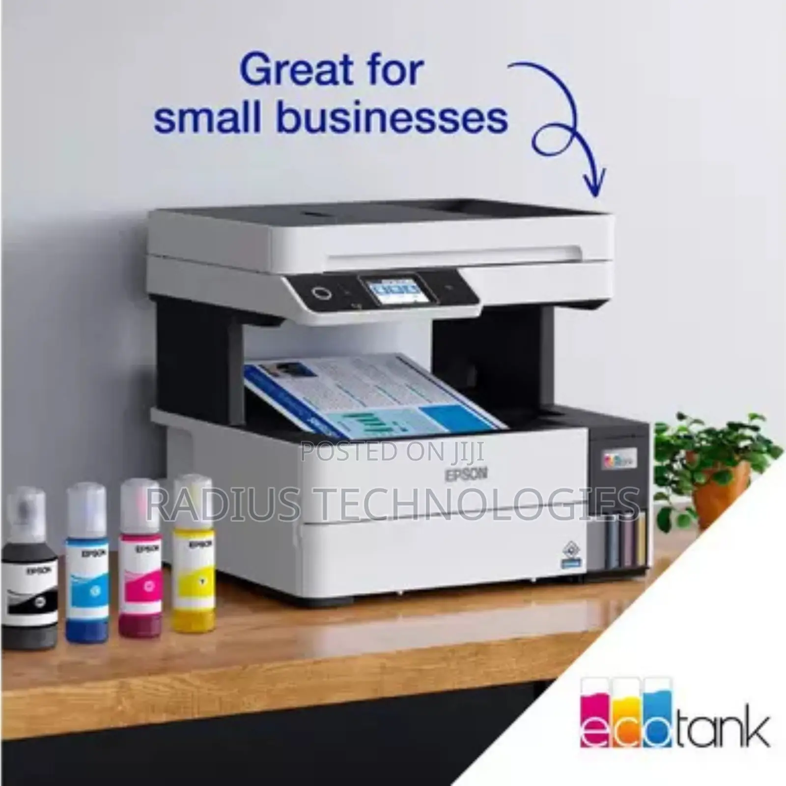 Epson Ecotank L6490 A4 Multifunction Wi-Fi Ink Tank Printer