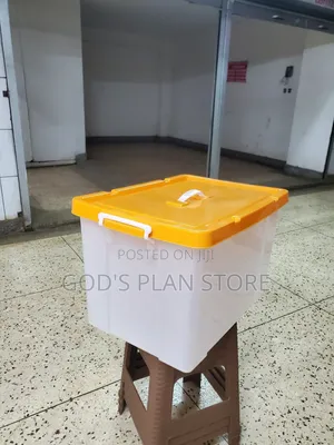 Plastic Storage Boxes (Large Transparent)
