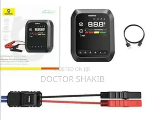 New Baseus 4-in-1 Car Jump Starter + Air Inflator + Torch + Powerbank