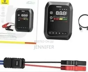 Baseus New 4-in-1 (12,000 Mah) Car Jump Starter + Air Inflator