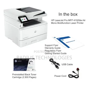 Hp Laserjet Pro MFP 4103fdw Mono Laser Printer