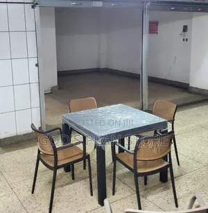 90cm×90cm Plastic Table and Chairs Set for Restaurant