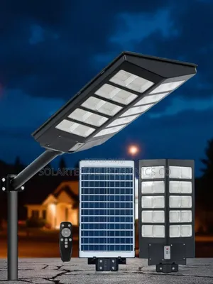 Outdoor 2000w Solar Street Light With Wide Angle Brightness