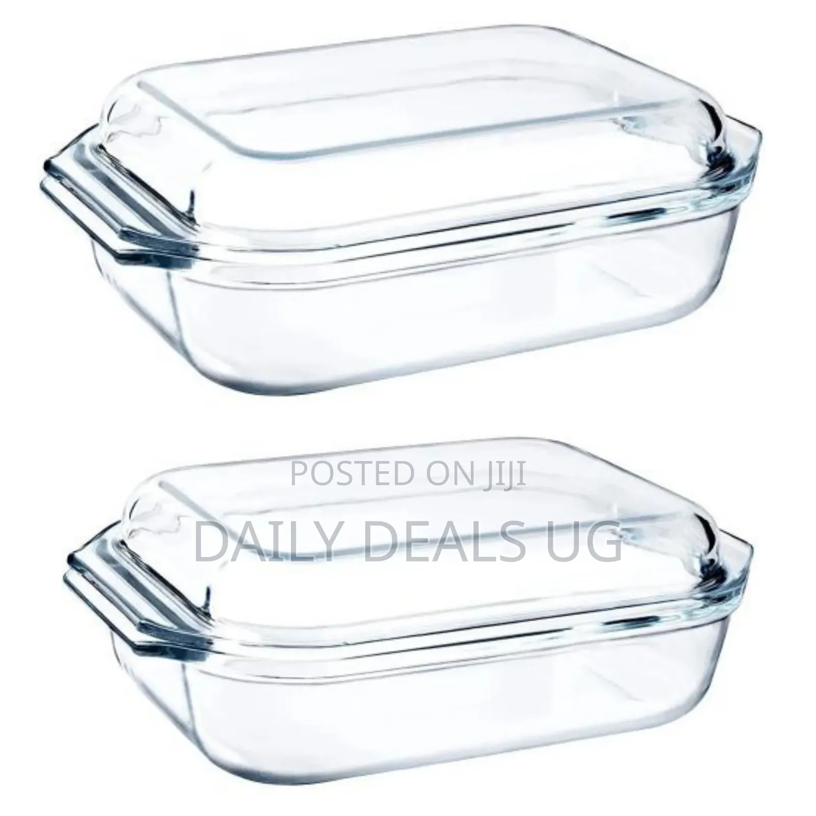 Borcam Rectangular Casserole Dish With Heat Resistant Oven Microwave