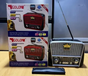Colon Rechargeable Am/Fm/Sw Bluetooth Turner/Radio