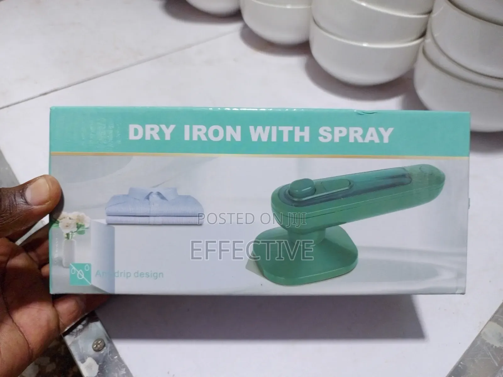 Mini Dry Iron With Spray
