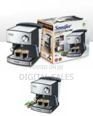 Electric Sonifer Coffee Maker Machine - Silver