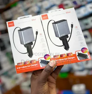 Quality Moxom 5 in 1 Gloss Car Charger Mx-Vc48