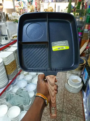 Non-Sticky Multi-Compartment Frying Pan