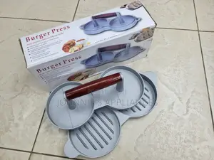 Double Pan Burger Press Machine
