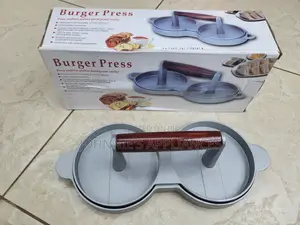 Double Pan Burger Press Machine