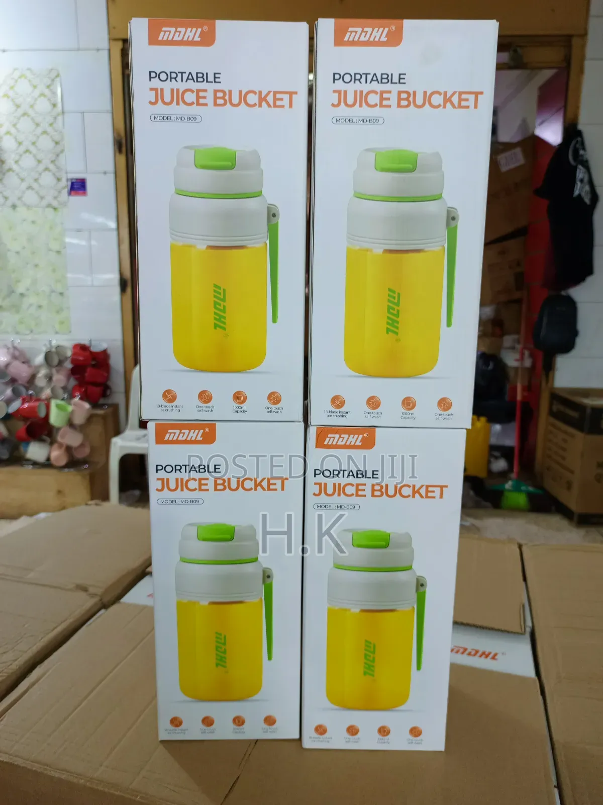 Portable Glass Juicer