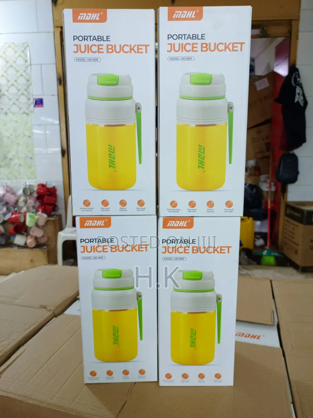 Portable Glass Juicer