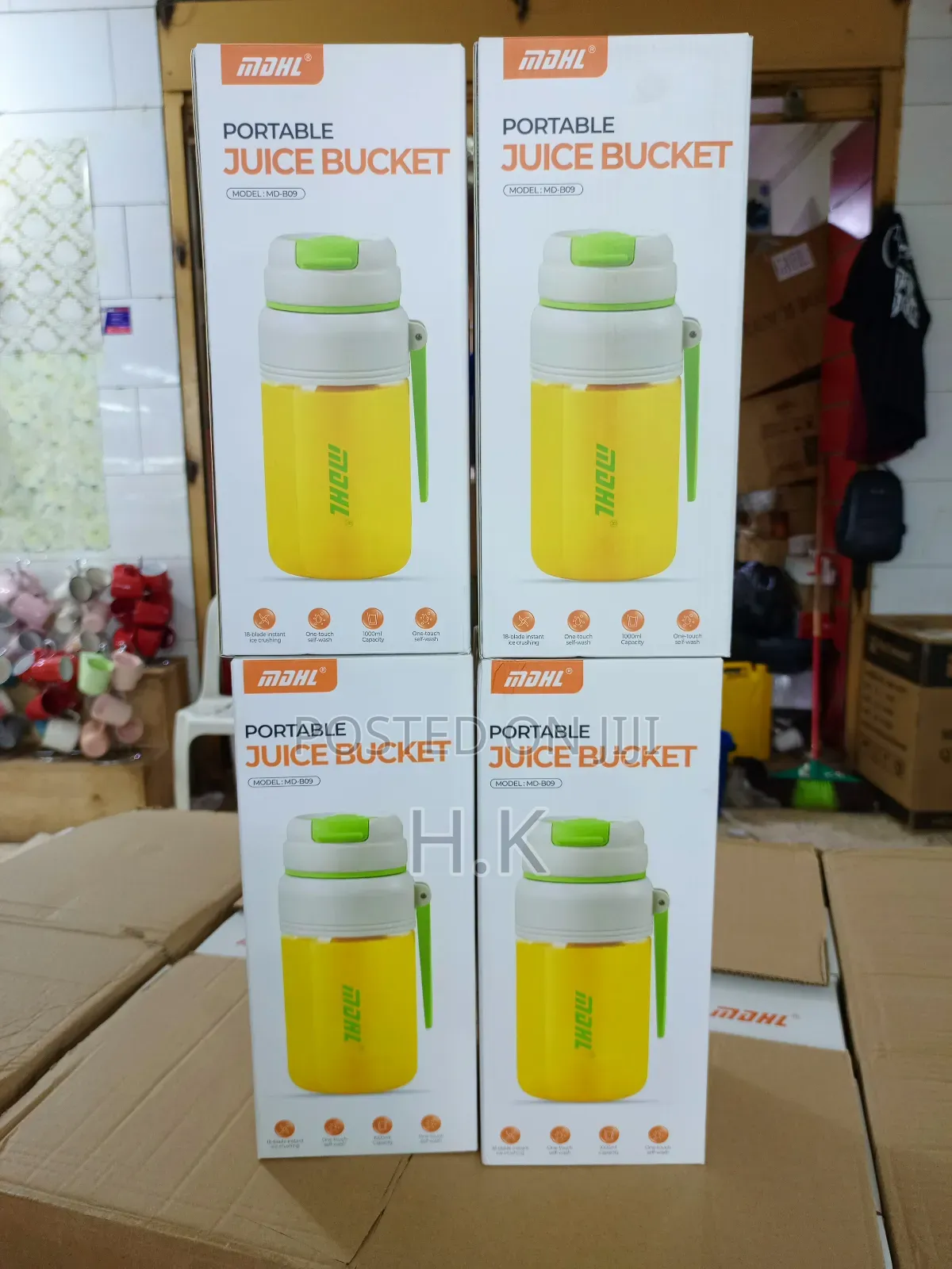 Portable Glass Juicer