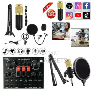 V8k Soundcard Full Set With Mic