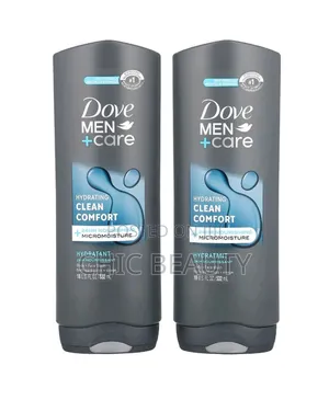 Dove Men + Care Hydrating Clean Comfort for Face and Body Wash 532ml