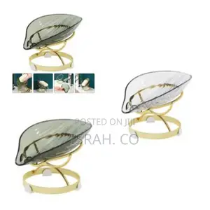 Reusable Innovative Leaf Shape Soap Dish Holder-