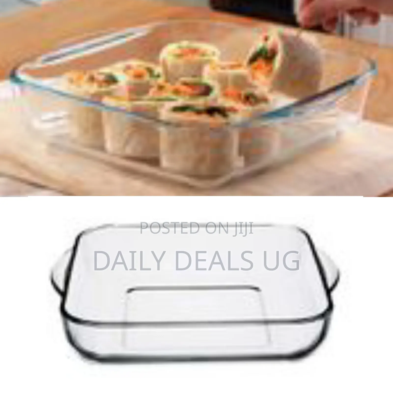 Borcam Square Bakeware Casserole Dish