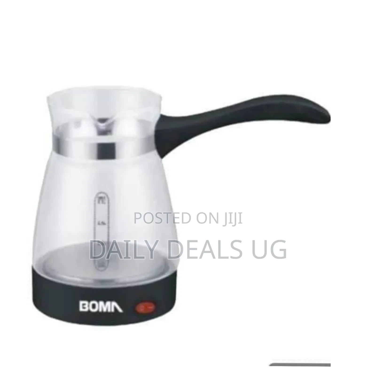Boma 600ml Coffee Maker Pot, Glass Electrical Coffee Kettle
