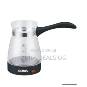 Boma 600ml Coffee Maker Pot, Glass Electrical Coffee Kettle