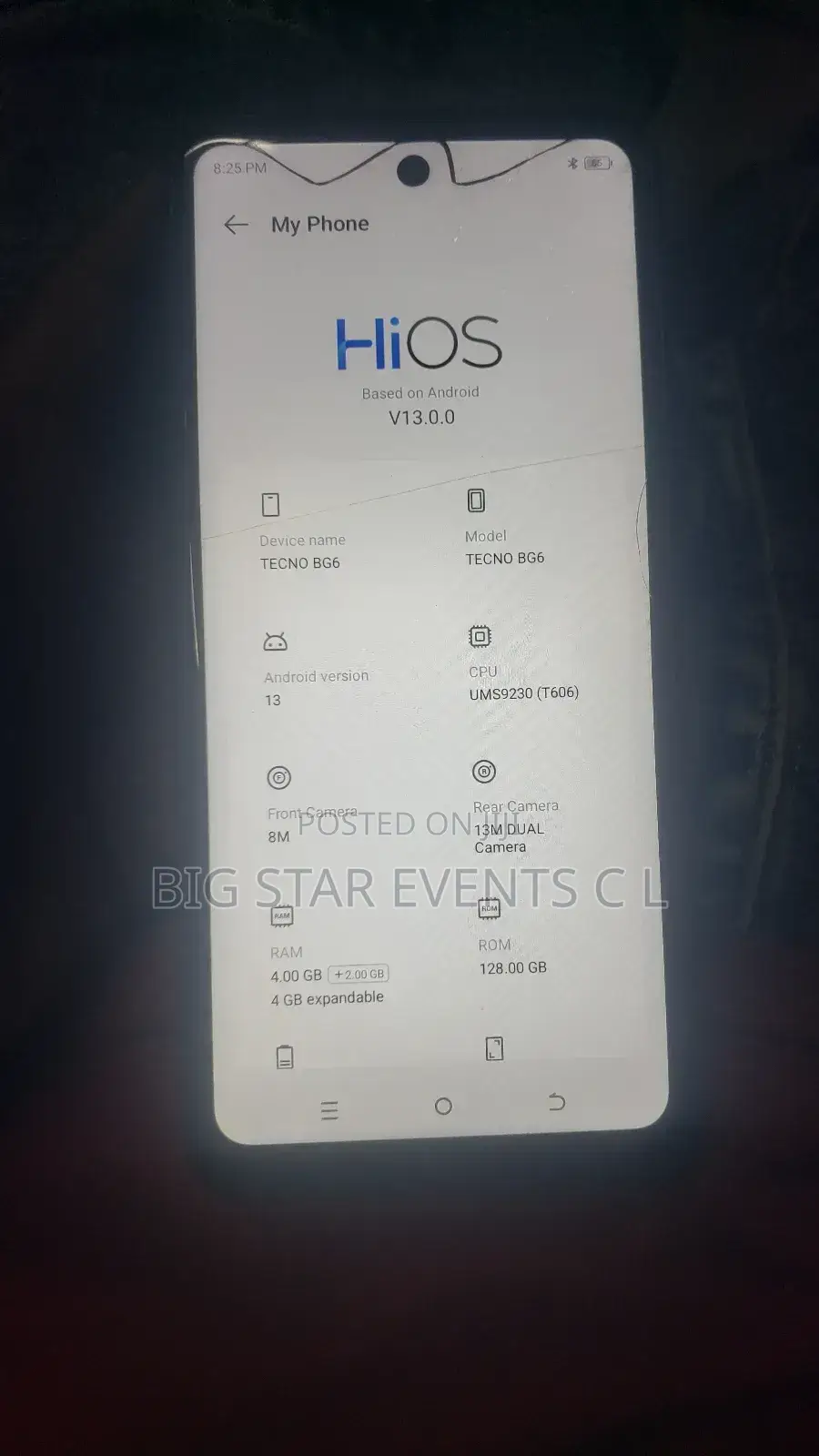 Tecno Spark Go 128 GB Black