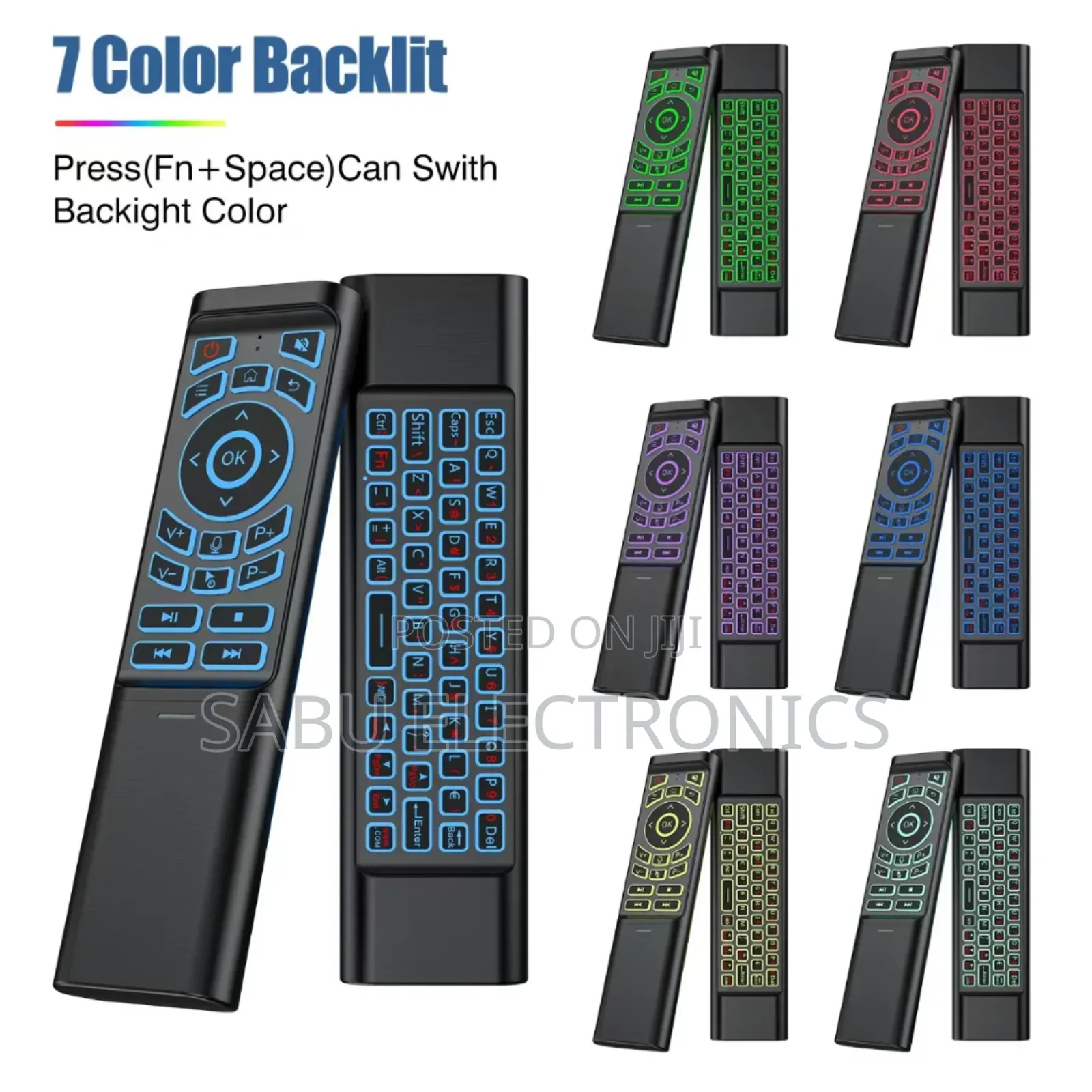 Air Mouse Remote With Mini Keyboard With Android Tv Box , Projector