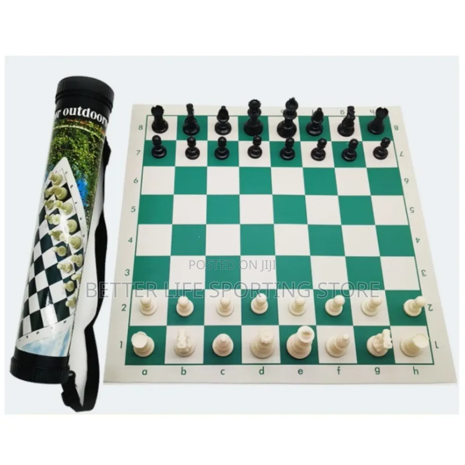 Chess Game (Comes With Cylinder Pack)