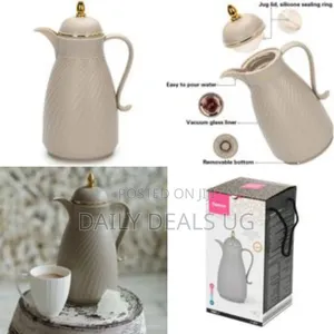 1.3 Litre Vacuum Flask Insulated Jug, Classic Thermal Arabic Style