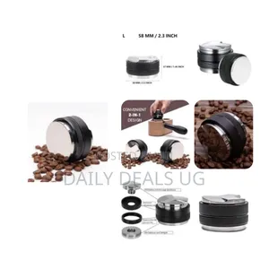 Espresso Tamper Distributor Dual Head Coffee Leveler